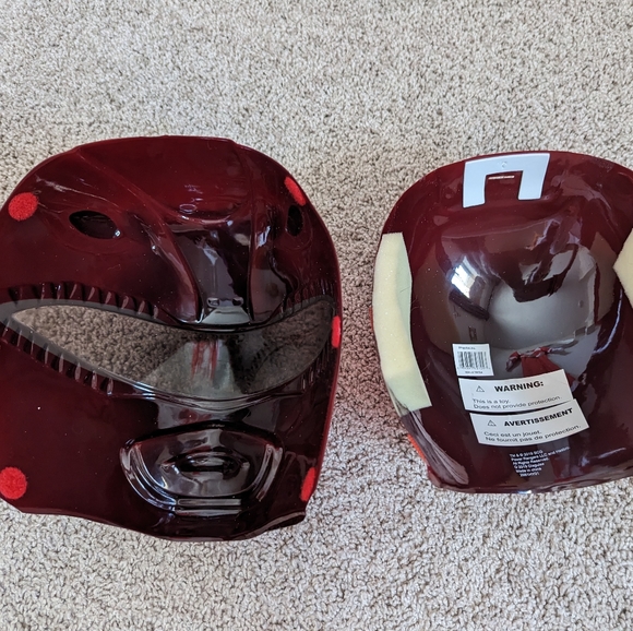 RARE men's Red Ranger Power Rangers costume, Small/Medium - Picture 11 of 12